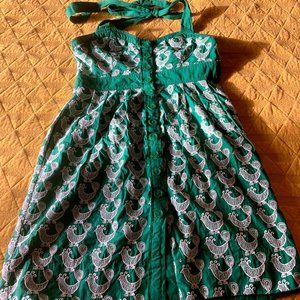 Green Rooster Dress